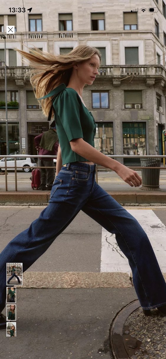 Düğmeli Yeşil Kadın triko ceket - Görsel 4