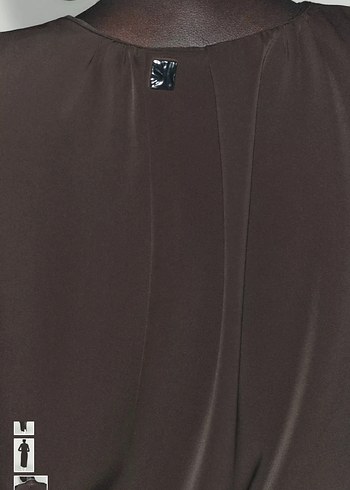 Kahverengi  Uzun Elbise - Görsel 6