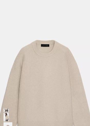 Bej Kadın Kazak - Görsel 3