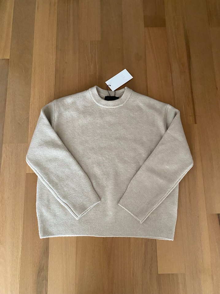 Bej Kadın Kazak - Görsel 5