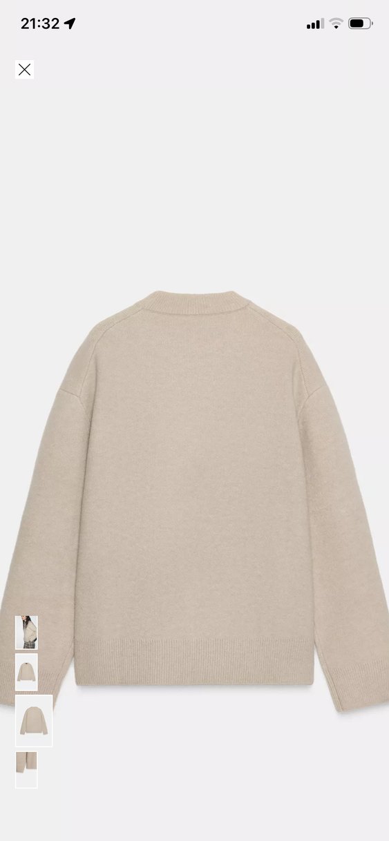 Bej Kadın Kazak - Görsel 4