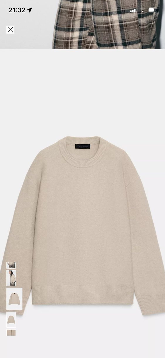 Bej Kadın Kazak - Görsel 3