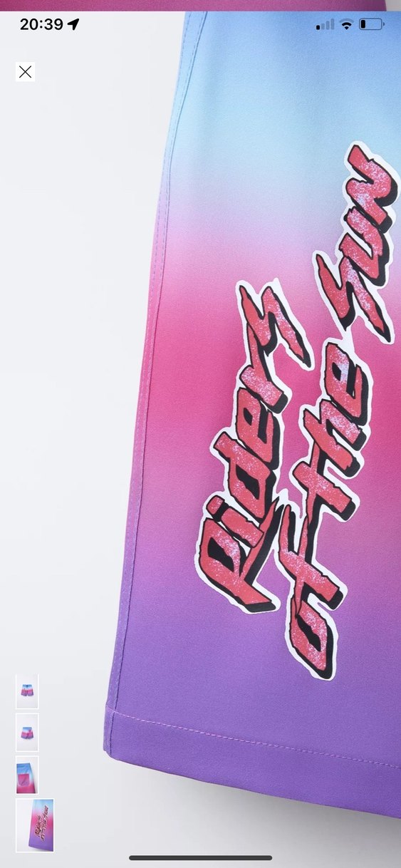 Erkek Bağcıklı Mini Renk Geçişli Şort - Görsel 3