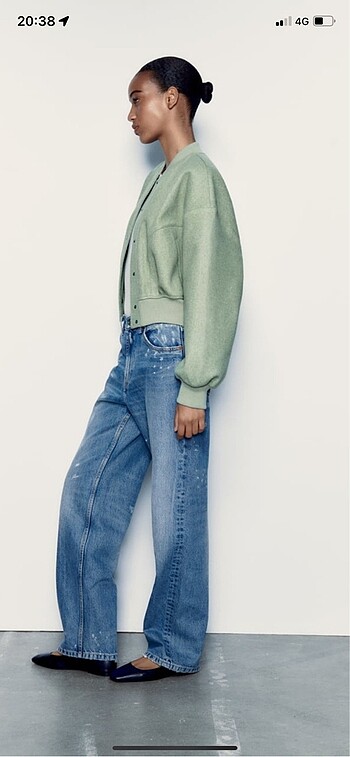 s Beden Zara bomber ceket