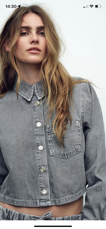 Zara crop ceket