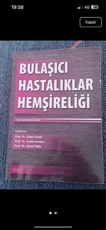 Bulaşıcı hastalıklar hemşireliği