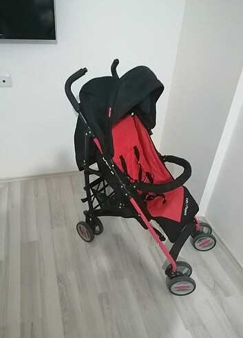 Diğer Beden kırmızı Renk BASTON BEBEK ARABASI (BABY2GO)