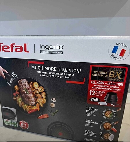 TEFAL INGENİO EXCELLENCE TİTANYUM 6X