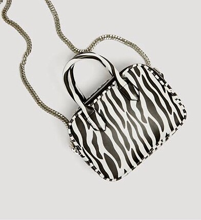 Zebra desen çanta