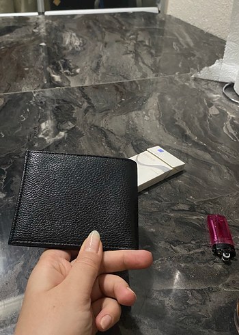 Yılan Desenli Minimalist Siyah Erkek Cüzdan KİĞILI MARKA - Görsel 2