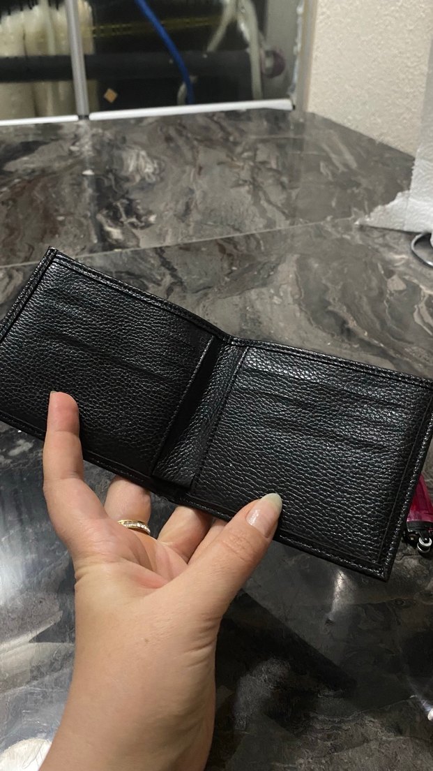 Yılan Desenli Minimalist Siyah Erkek Cüzdan KİĞILI MARKA - Görsel 4