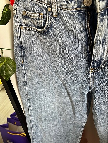 s Beden mavi Renk trendyolmilla pantolon wide leg
