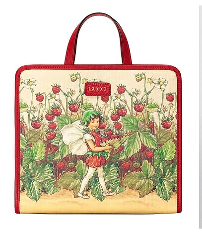 Gucci GUCCI STRAWBERRY HANDBAG