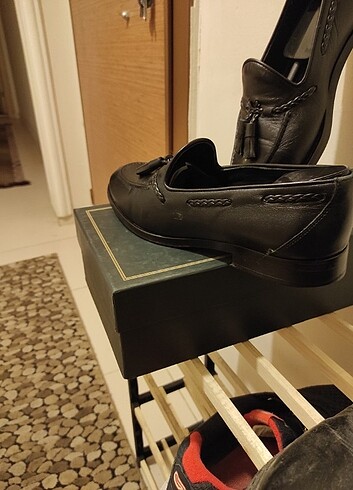 41 Beden siyah Renk Vakko Ayakkabı Orjinal 