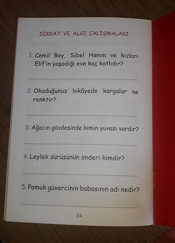  Okuma kitabı 