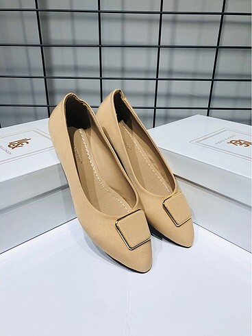Nut Kadın Saten Babet Zara Model