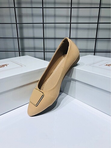 37 Beden Nut Kadın Saten Babet Zara Model