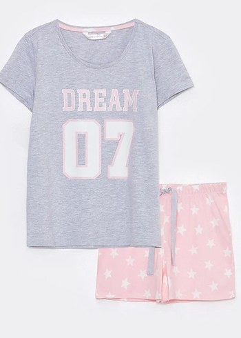 Kadın Kısa Kollu Pijama Takımı