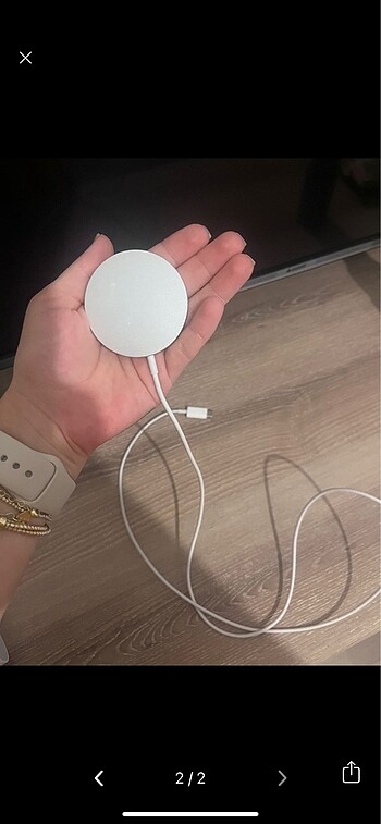 Apple magsafe charger faturalı