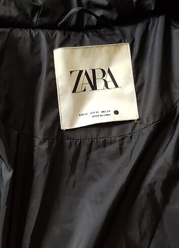 Zara marka genis kalıp Mont