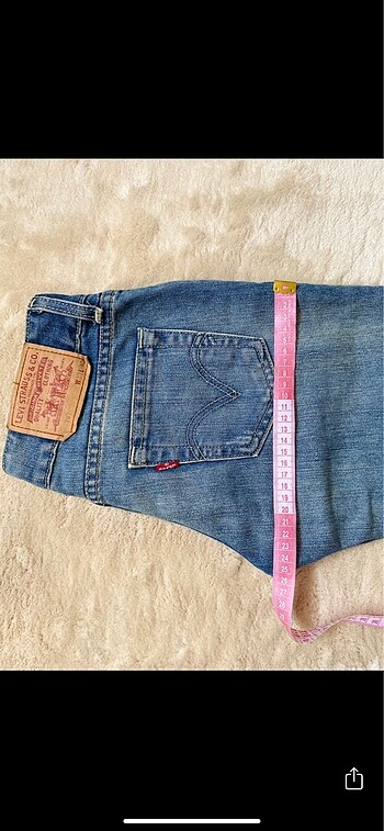 27 Beden mavi Renk Levi?s Denim Pantolon