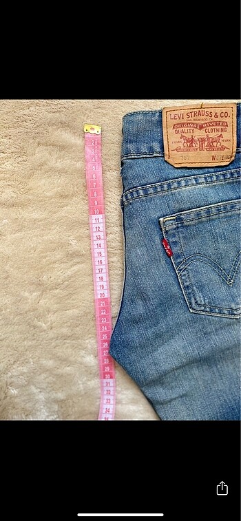 27 Beden Levi?s Denim Pantolon