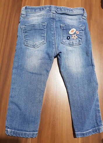 9-12 Ay Beden çeşitli Renk Kız bebek pantalon 4 adet
