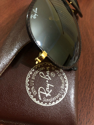 Ray Ban Rayban bausch lomb leather 