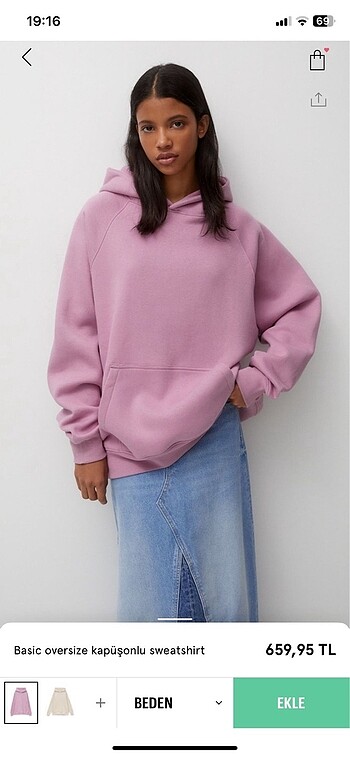 pull&bear sweatshirt