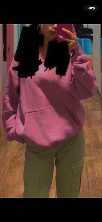 pull&bear sweatshirt - Görsel 2