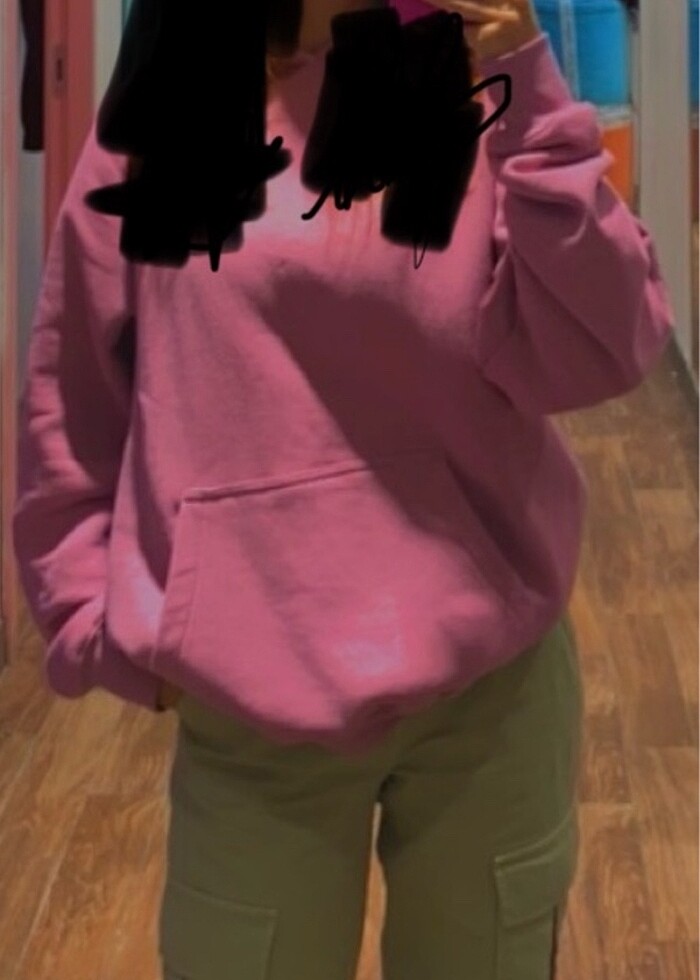 pull&bear sweatshirt - Görsel 2