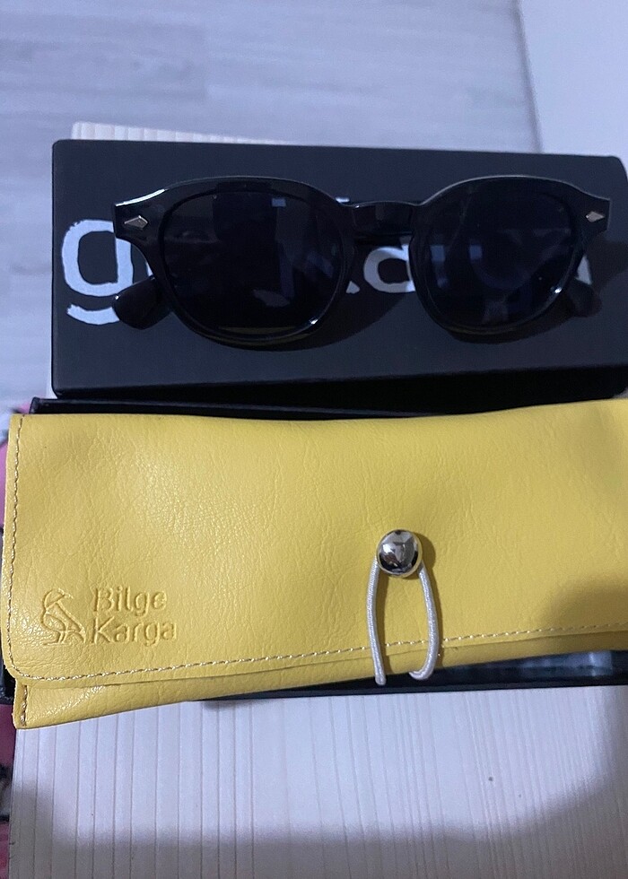 bilge karga siyah güneş gözlüğü - Görsel 2