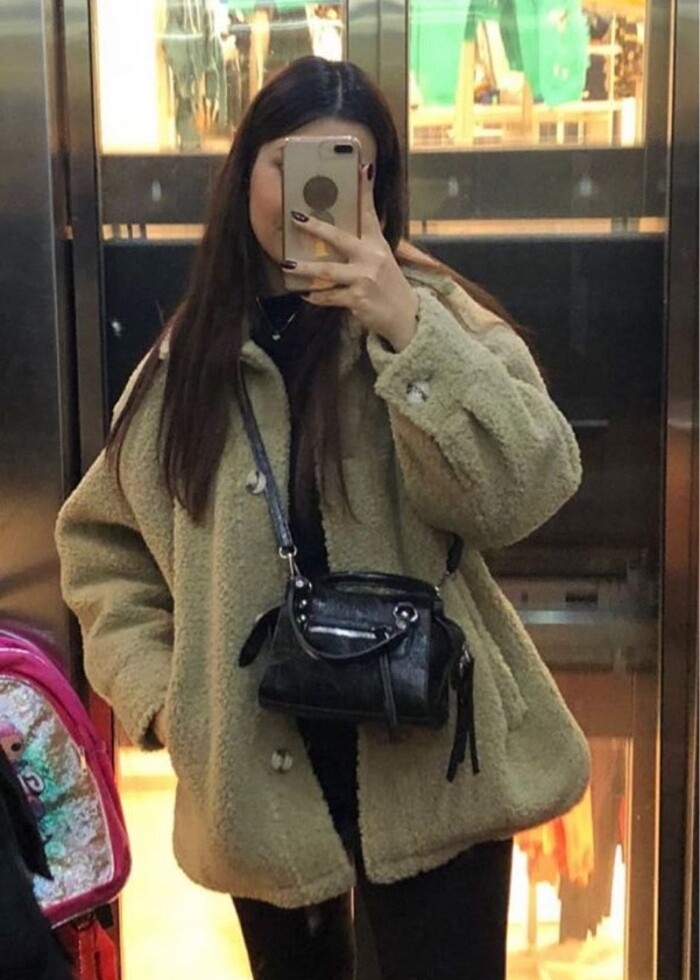 pull bear yünlü ceket - Görsel 2