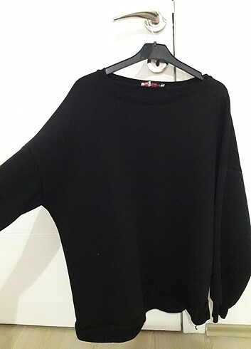 Diğer Siyah polarlı sweatshirt