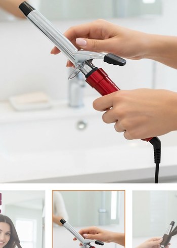 Sinbo Kırmızı Saç Şekillendirici Fırça - Görsel 4