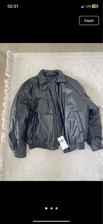 ZARA SUNİ DERİ CEKET