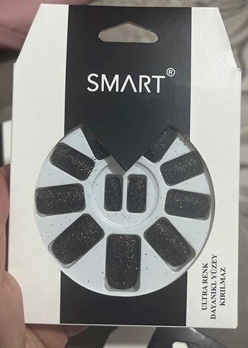 SMART Gri Kırılmaz Tırnak Süsleri - Görsel 3