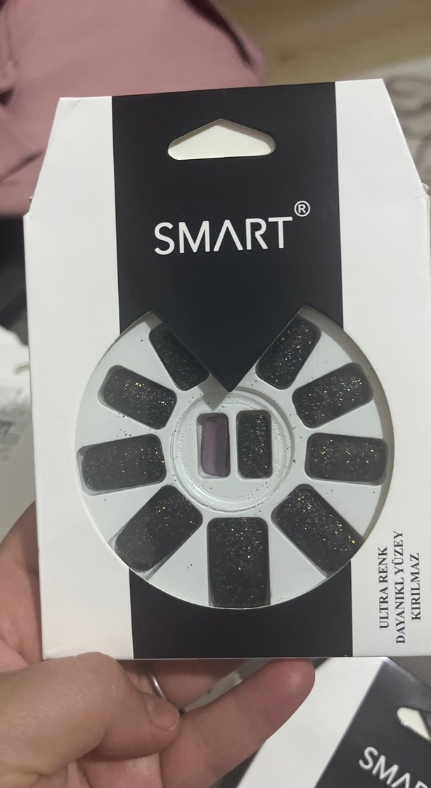 SMART Gri Kırılmaz Tırnak Süsleri - Görsel 5