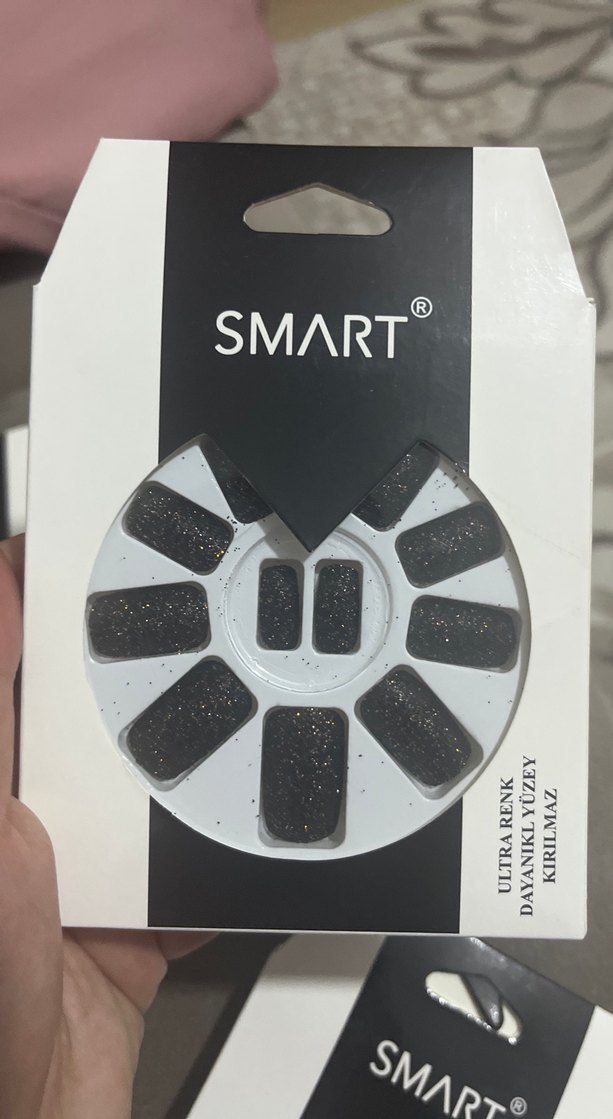 SMART Gri Kırılmaz Tırnak Süsleri - Görsel 3