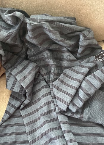 Gri Erkek Çocuk Uzun Kollu Sweatshirt - Görsel 6