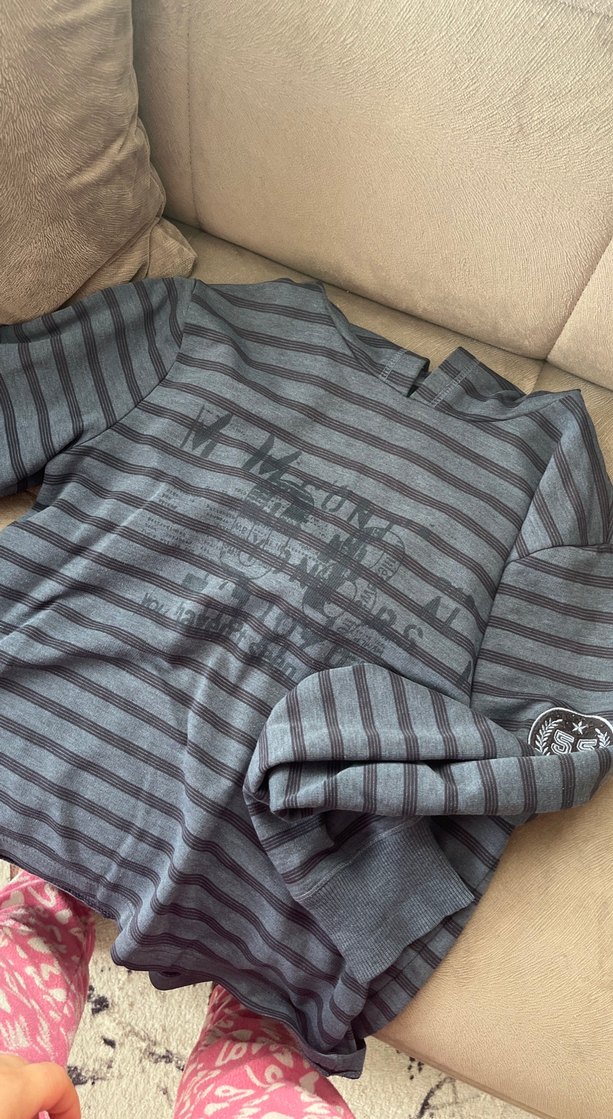 Gri Erkek Çocuk Uzun Kollu Sweatshirt - Görsel 2