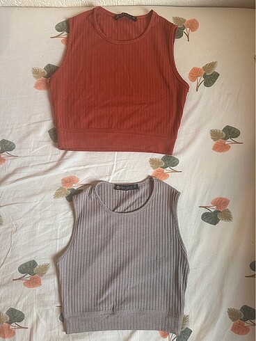 Crop top 2li takım