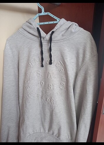 Defacto Defacto erkek gri sweatshirt