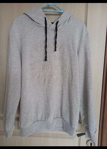 13-14 Yaş Beden Defacto erkek gri sweatshirt
