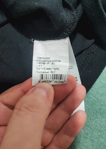 U.S. Polo Assn. Erkek Siyah Polo Tişört - Görsel 4