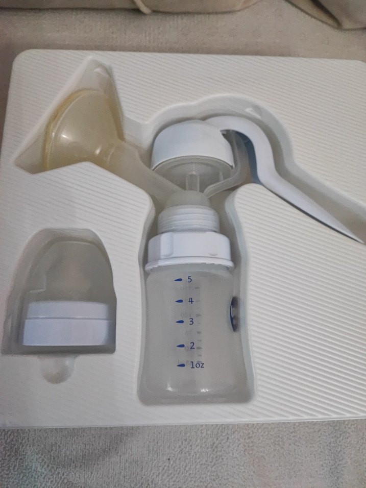 Wee Baby Beyaz Manuel Göğüs Pompası - Görsel 5