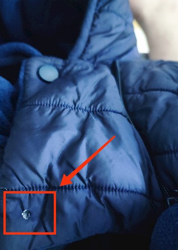 Fermuarlı Lacivert Bebek Tulumu 9Ay 74cm - Görsel 8