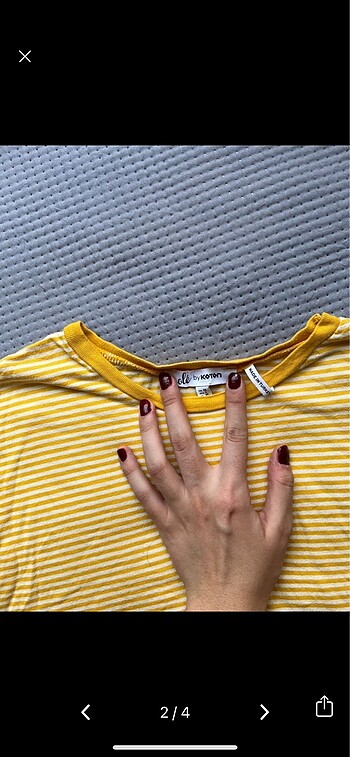 Koton Sarı crop