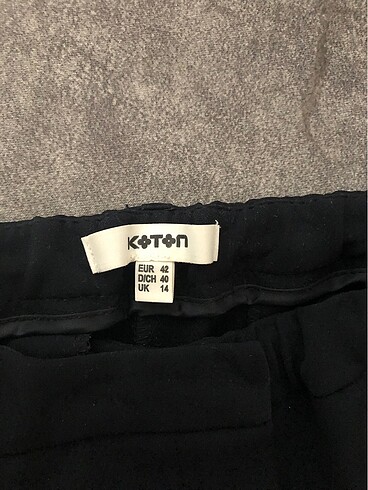 Koton Koton siyah şık pantolon