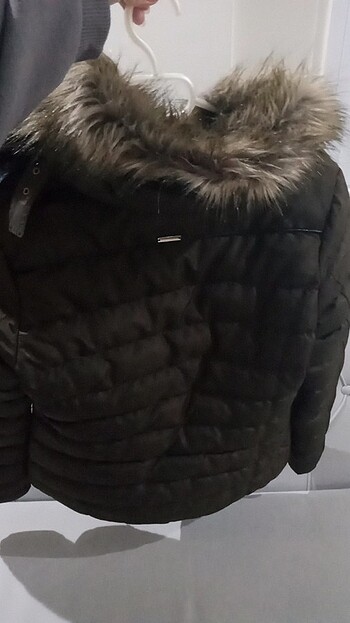xl Beden haki Renk Kışlık mont
